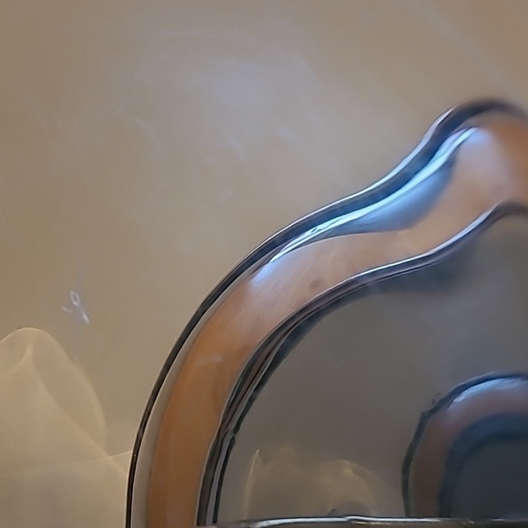 RIVIERIA Atomic MCM Two Tiered Chromeware Tidbit Petit Fours Serving Tray - Picture 13 of 16